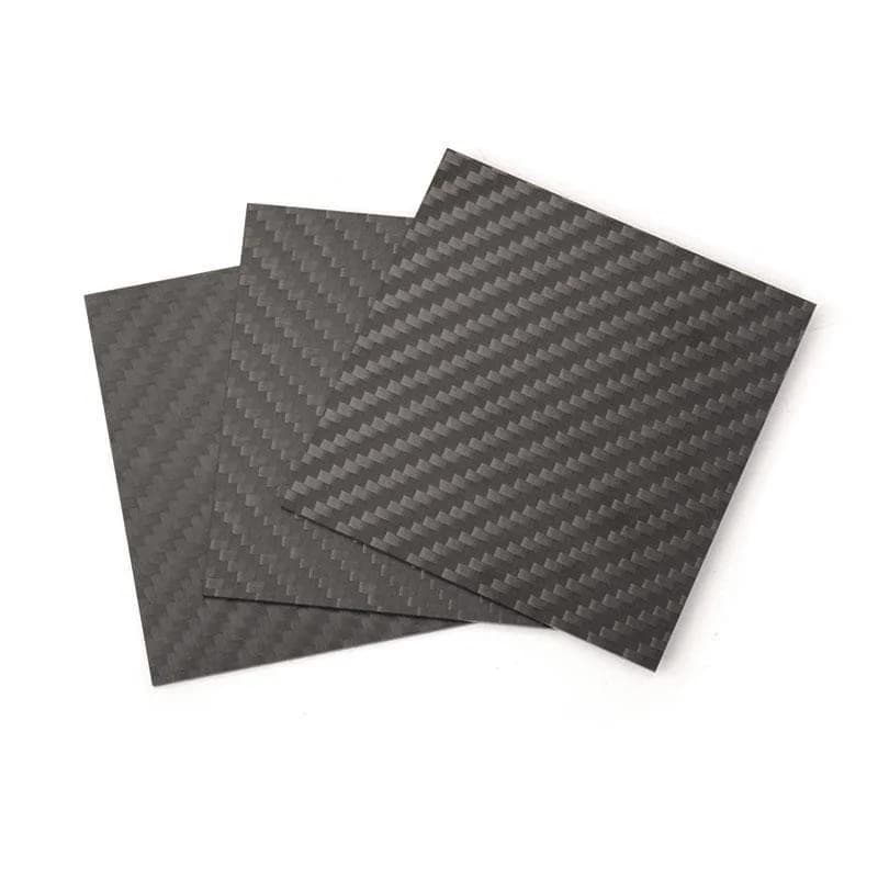 Accesoriu imprimantă 3D Snapmaker Carbon Fiber Sheet (3-Pack) 80 x 80 x 2 mm