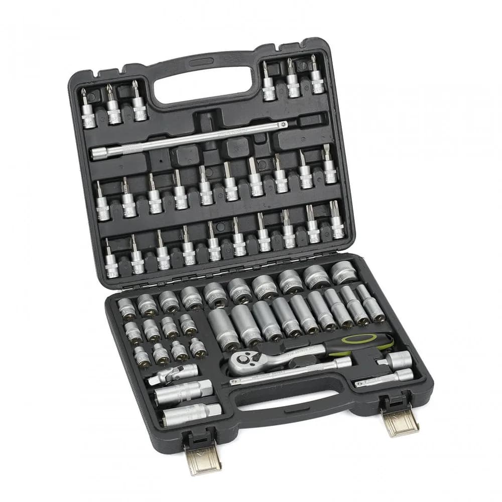 HEINNER TRUSA 61 PIESE 3/8" CR-V — miniatură
