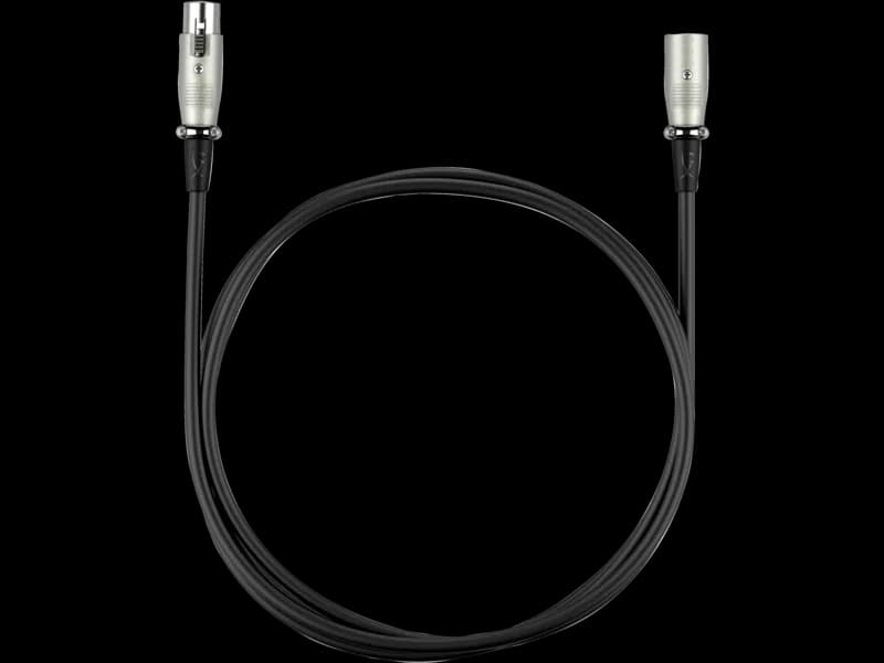 Cablu HyperX XLR, lungime 3m, T-M, diametru: 24 AWG, negru