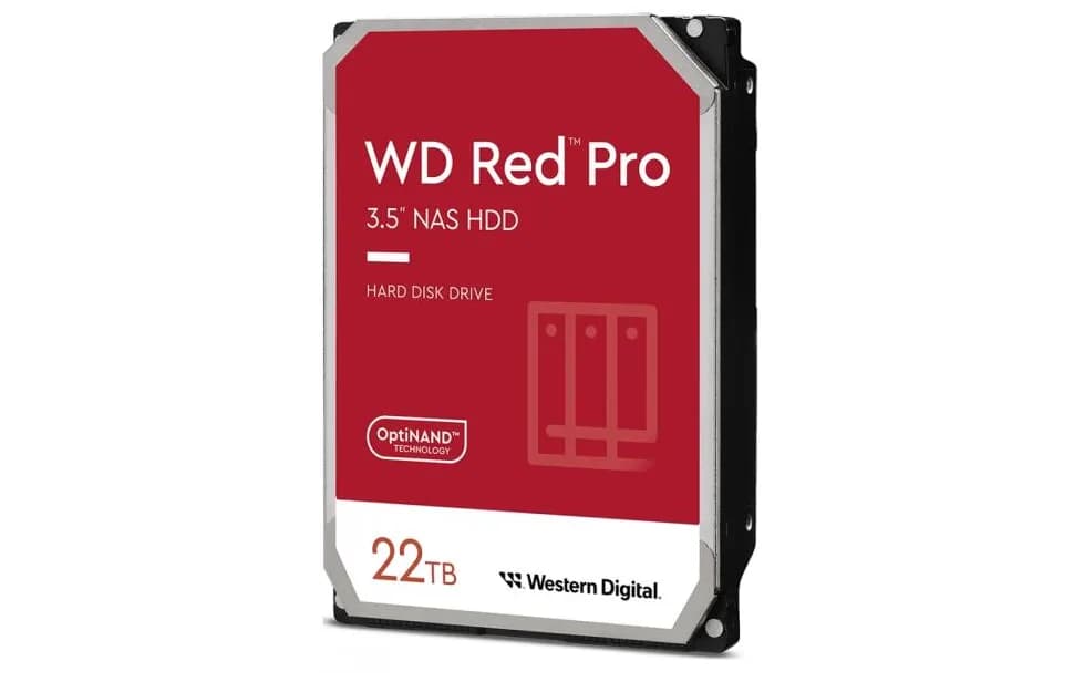 HDD NAS WD Red Pro, 22 TB, 7200 RPM, 512 MB, SATA III