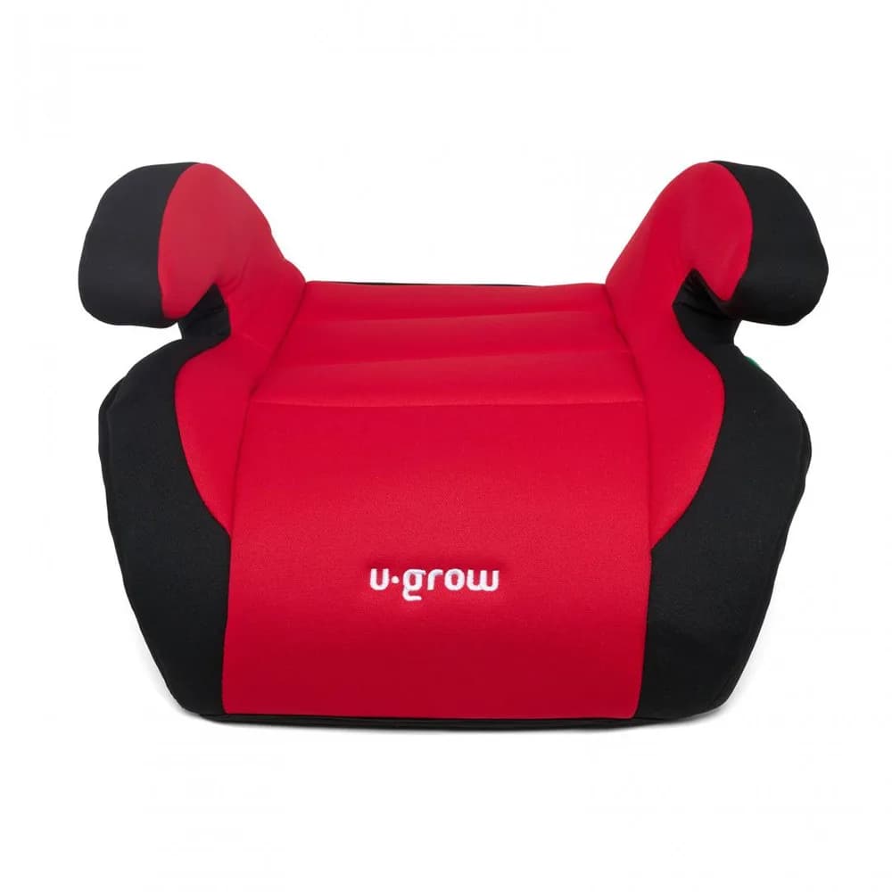 Inaltator auto 125-150, omologare R129 cu isofix, negru/rosu, U-Grow — miniatură