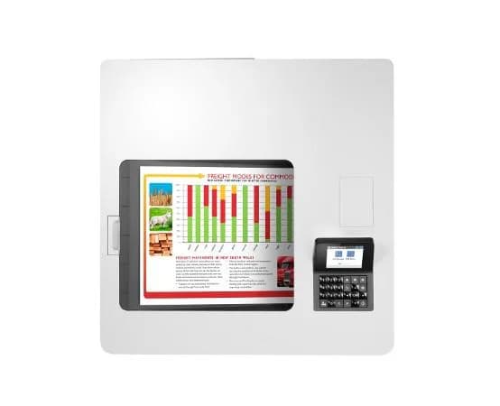Imprimanta Laser HP LaserJet Enterprise M554dn, Color, format A4, Duplex, USB + LAN — miniatură