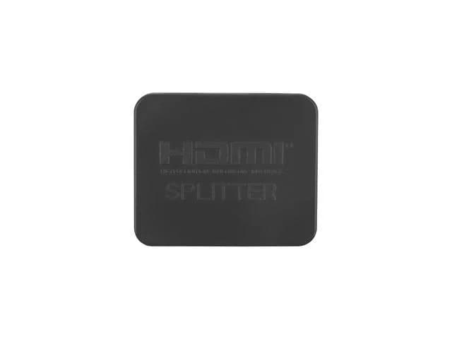 Splitter video Lanberg HDMI->2X HDMI 4K, rezolutie maxima 3840 x 2160 px, lungime cablu 80cm, negru — miniatură