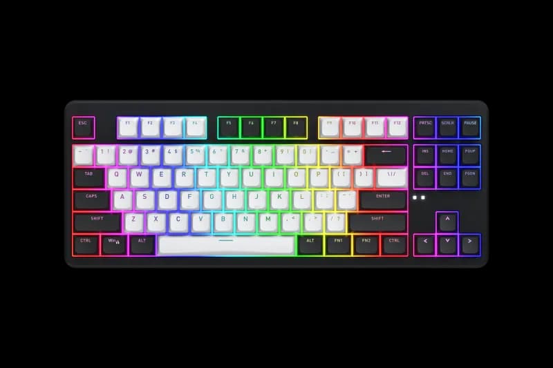 Tastatura Mecanica Gaming HATOR Rockfall 3 TKL Wireless, RGB, Wireless, Negru