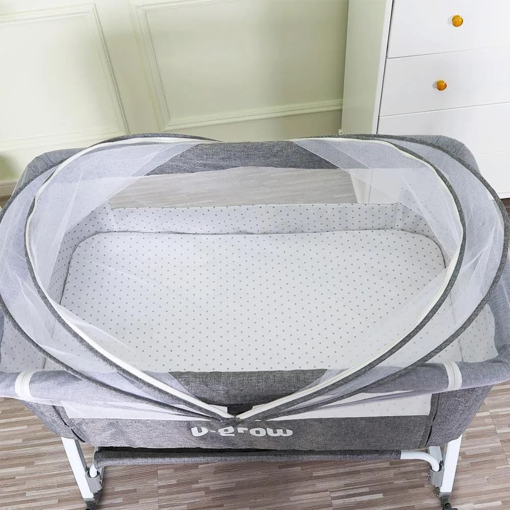 Patut 2 in 1 Co-Sleeper cu functie de leagan, U-Grow — miniatură