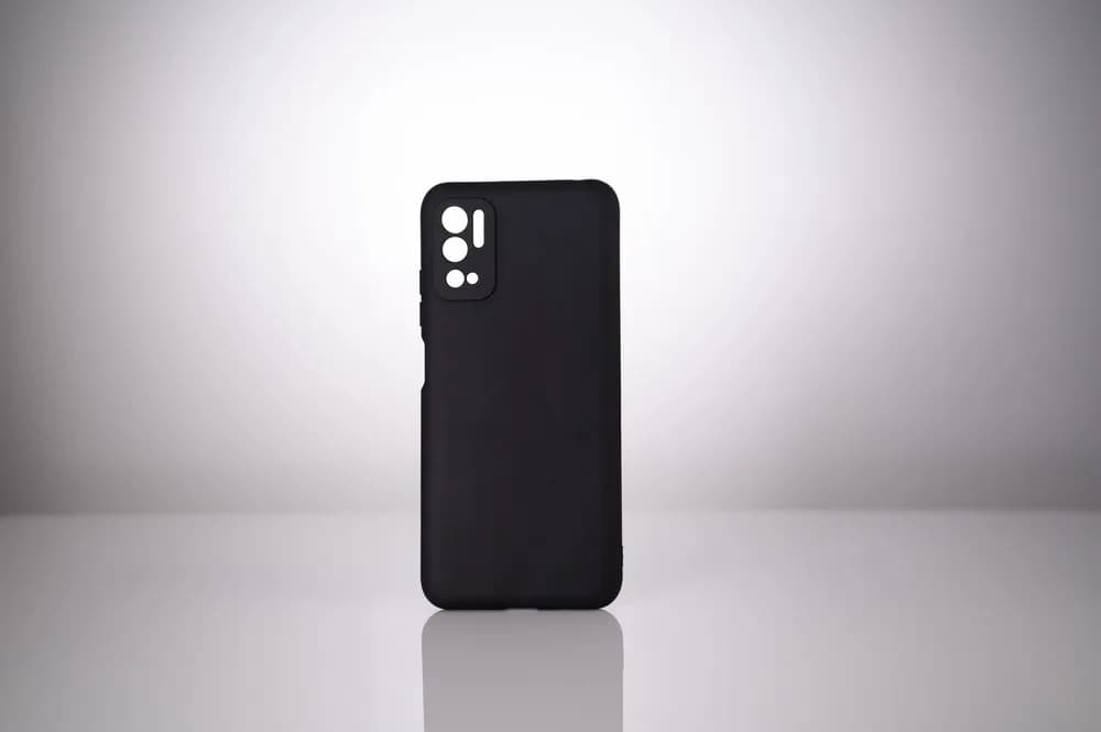 Husa Xiaomi Redmi Note 10 5G Spacer, negru, grosime 2mm, material flexibil silicon + interior cu microfibra "SPPC-XI-RM-N105G-SLK" — miniatură