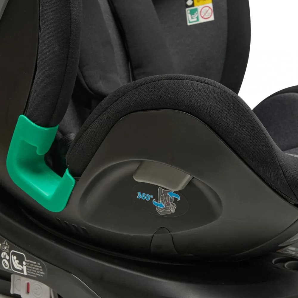 Scaun auto rotativ 360 gr,isofix,Negru, U-Grow — miniatură