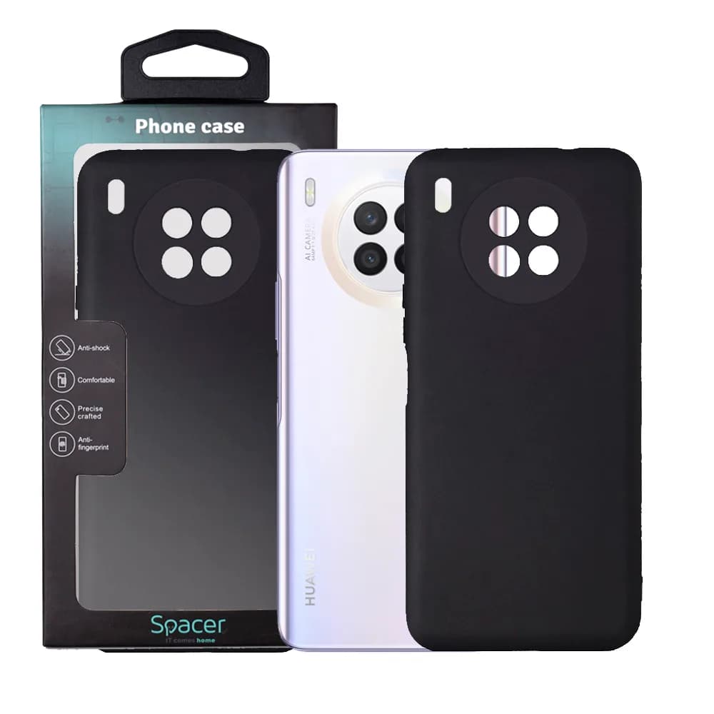 Husa Huawei telefon Nova 8i, negru, tip back cover, material flexibil TPU, "SPPC-HU-N8i-TPU"