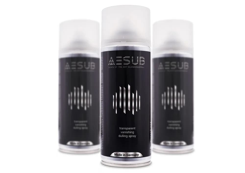 Accesoriu scaner 3D AESUB Transparent – Vanishing Dulling Spray – 400 ml — miniatură