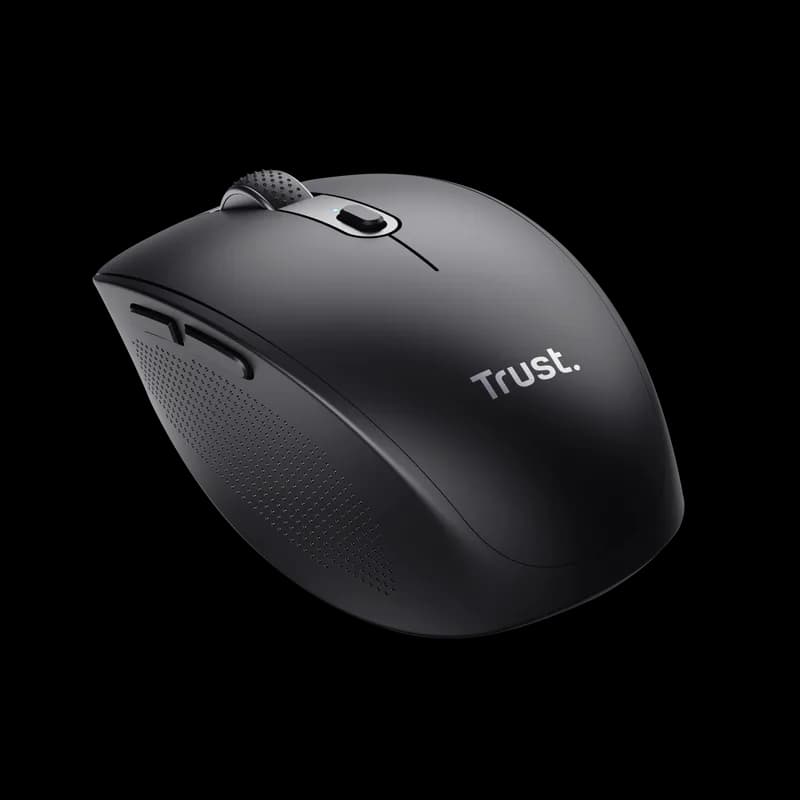Mouse Wireless TRUST Ozaa, 3200 dpi, Negru — miniatură
