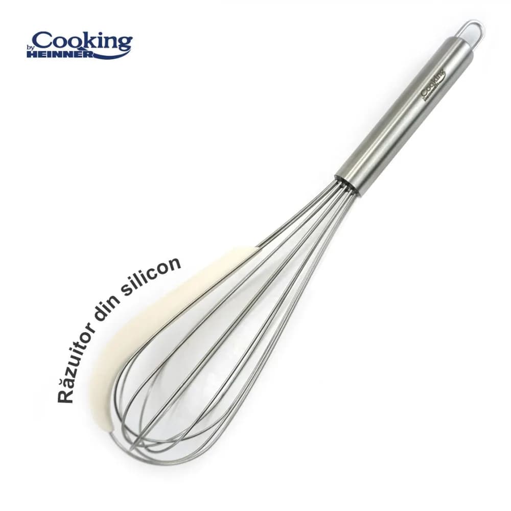 TEL INOX CU RAZUITOR DIN SILICON 30 CM, TEYA — miniatură