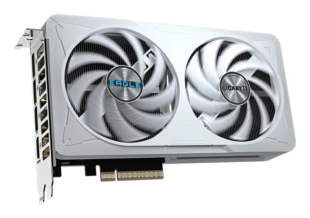VGA GIGABYTE RTX 5060 EAGLE OC ICE 8GB "GV-N5060EAGLEOC ICE-8GD" — miniatură