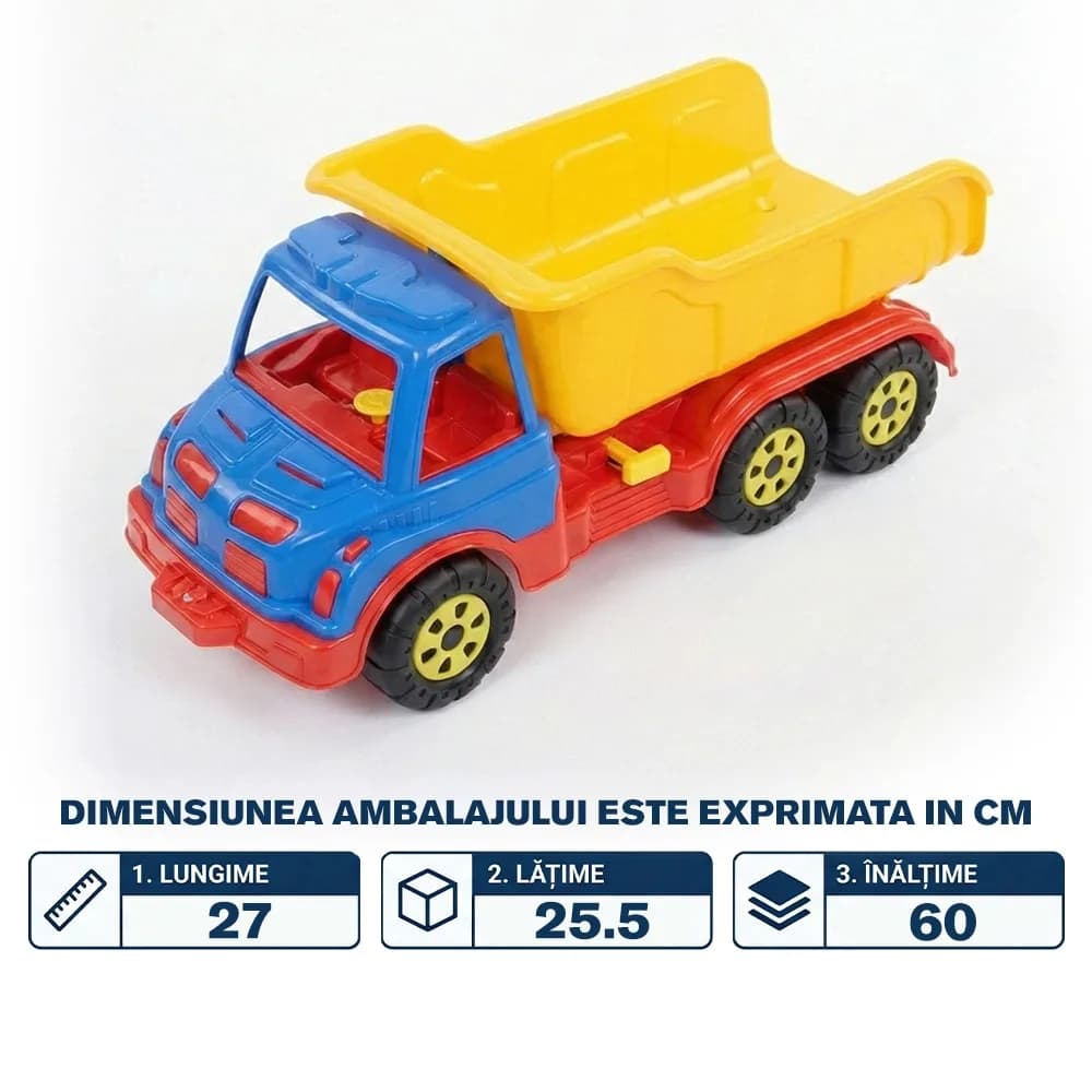 Camion plastic 60 cm - ROBENTOYS — miniatură