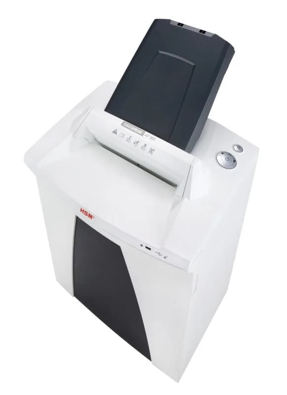 Distrugator documente automat HSM Securio AF500, 6 coli, cross cut (0.78 x 11mm), securitate 6 "H-2105111" — miniatură