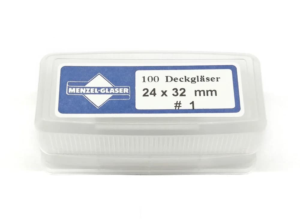 Preparátum fedőlap 24x32mm (100 db)