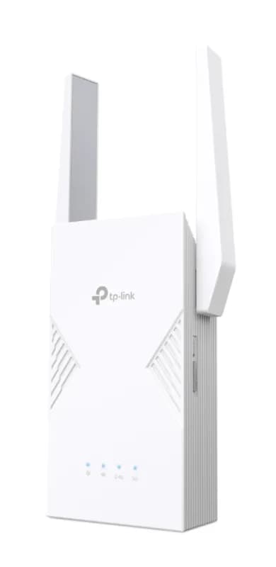 BE3600 Wi-Fi 7 Range Extender SPEED: 688 Mbps at 2.4GHz + 2882 Mbps at 5GHz SPEC: 2+2 4-Stream Dual-Band Wi-Fi 7, 2 × External Antennas, 1 × 2.5 Gbps LAN Port, Wall Plugged FEATURE: Dual-Band Wi-Fi 7, Multi-Link Operation, 4096 QAM, HE160, EasyMesh-Compatible, Tether App, WPA3, WPS, Access Control