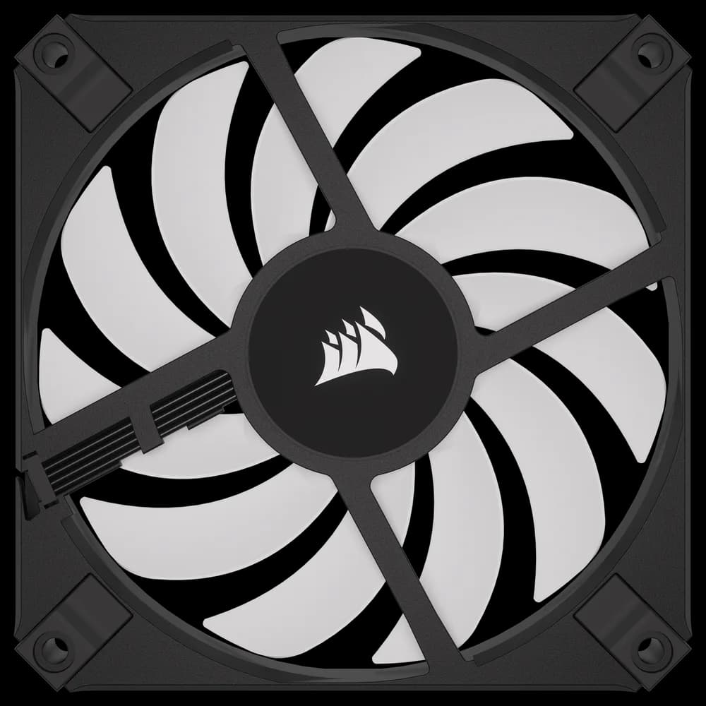 VENTILATOR Corsair, 120 mm 2000 rpm, LED RGB, "CO-9050163-WW" — miniatură