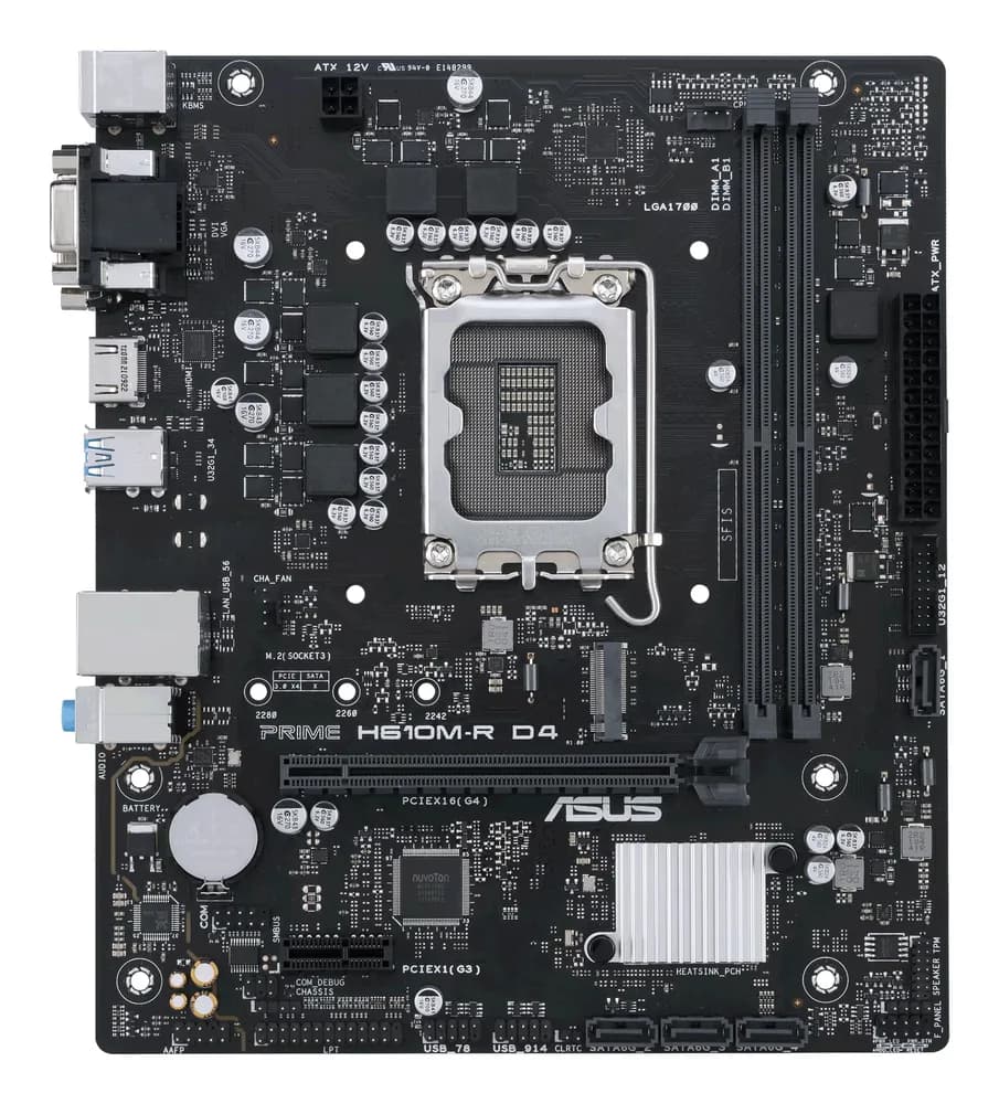 Placa de baza Asus PRIME H610M-R D4-SI "PRIME H610M-R D4-SI"