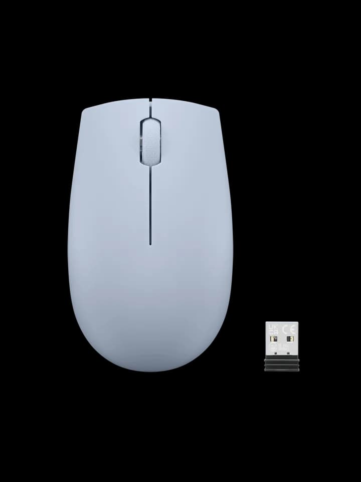 Mouse Wireless LENOVO 300, 1000 dpi, Albastru