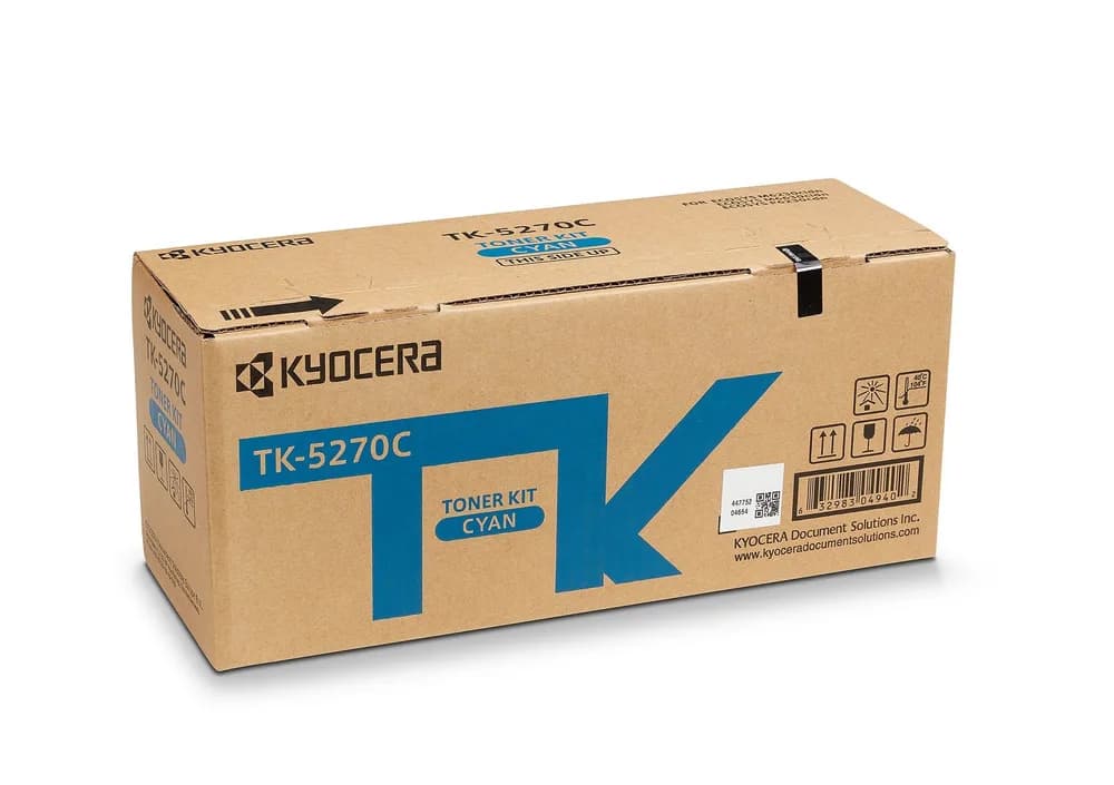 Toner Original Kyocera Cyan, TK-5270C, pentru ECOSYS M6230|M6630, 6K, "TK-5270C"