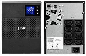 UPS Eaton, Line int., mini Tower, 1050 W, AVR, IEC x 8, display LCD, back-up 11 - 20 min. "5SC1500I"