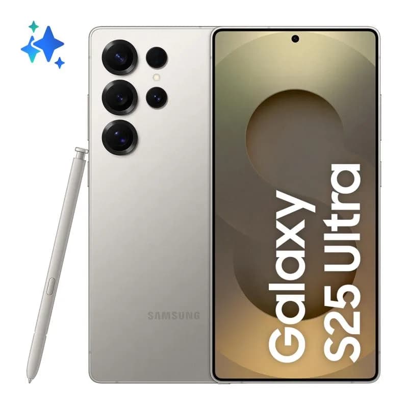Smartphone Galaxy S25 Ultra 512GB 12GB RAM 5G Dual SIM Titanium Gray "SM-S938BZTGEUE" — miniatură