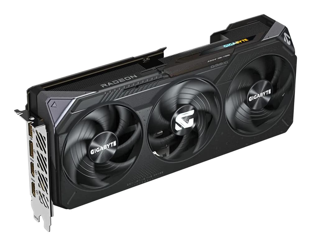 Placa video Radeon RX 9070 XT GAMING OC 16GB GDDR6 Graphics Card, RDNA4, 4096 Streams, TBC MHz Boost "GV-R9070XTGAMING OC-16GD" — miniatură