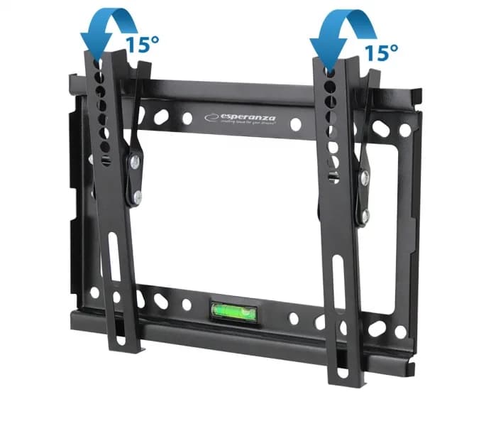 Suport Perete Esperanza Castor ERW010 14" - 50" 25 kg Negru "ERW010" — miniatură