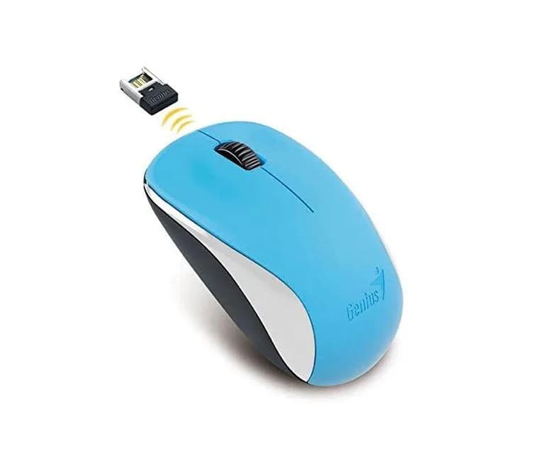 Mouse Gaming Wireless Genius NX-7000, 1200 dpi, Albastru