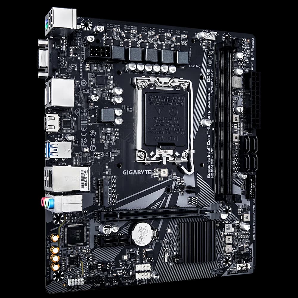 PLACI de BAZA Gigabyte "H610M S2H V2" — miniatură