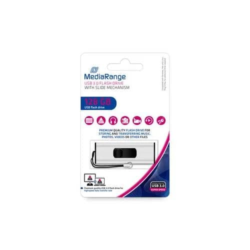 MediaRange USB 3.0 flash drive, 128GB "MR918"