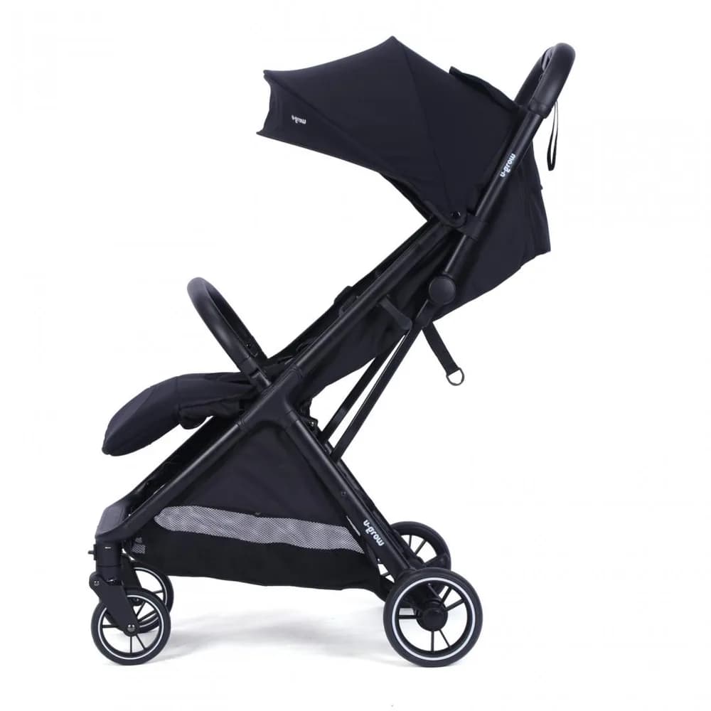 Carucior sport U-Grow autofold, 0-48 luni, negru — miniatură