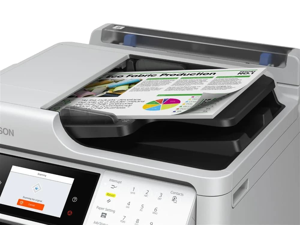 Multifunctional inkjet EPSON WorkForce Pro WF-M5899DWF, format A4, Monocrom, Duplex, USB + LAN + Wi-Fi — miniatură