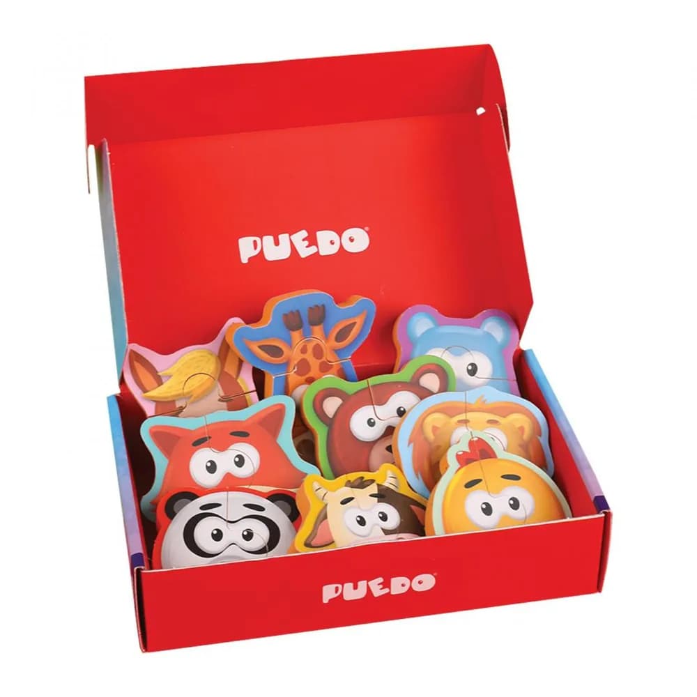 PUZZLE BABY DIN SPUMA EVA, 21 PIESE, PUEDO — miniatură