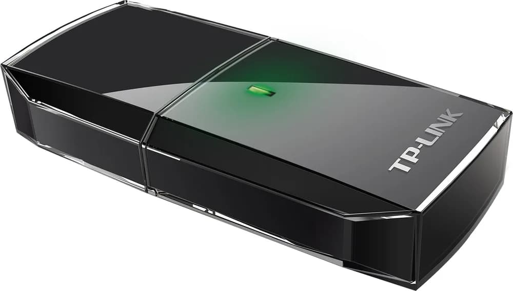 ADAPTOR RETEA TP-LINK AC600, extern wireless 2.4 GHz | 5 GHz, USB 2.0, port, 433 Mbps, antena interna x 1, "Archer T2U" — miniatură