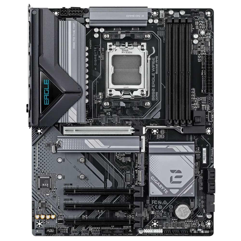 Placa de baza Gigabyte B850 EAGLE WIFI6E, Socket AM5, DDR5, ATX — miniatură