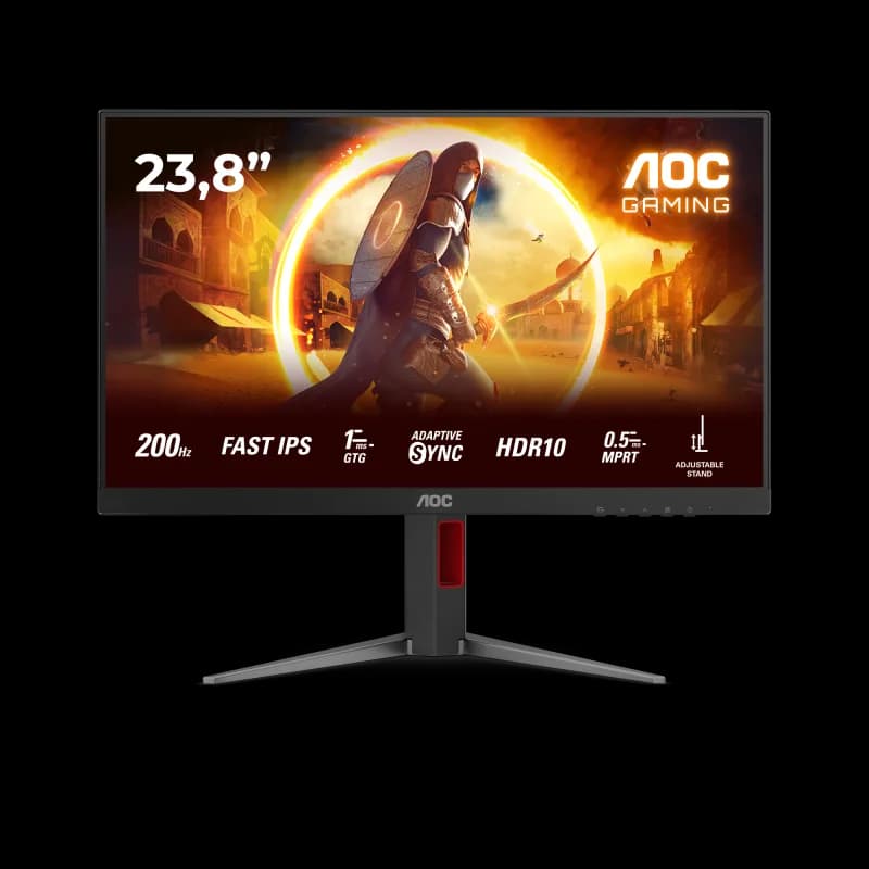 Monitor Consumer AOC 24G4HA, 23.8", 1920 x 1080 pixeli, Black