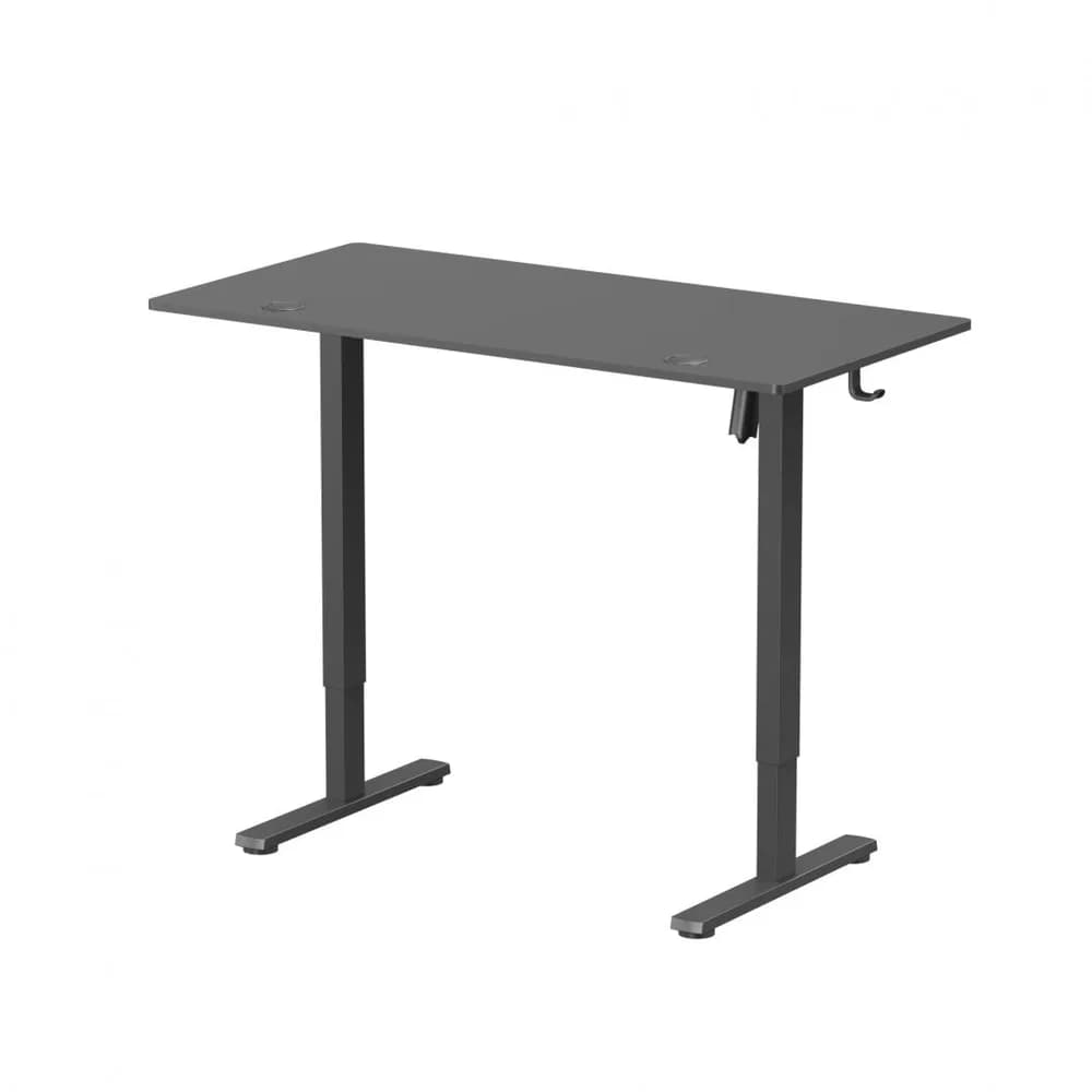 Birou Ascend cu reglare inaltime electric, negru, 1200x600x730~1180 mm, Capacitate de greutate: 40 kg, Interval de înălțime: 730~1180mm, Număr de motoare: 1, Viteză maximă: 15 mm/s, Panou de control Digital, 3 memorii — miniatură