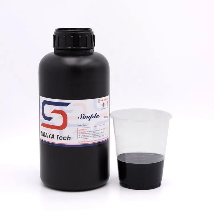 Accesoriu imprimantă 3D Siraya Tech Simple – 1 kg – Smoky Black — miniatură