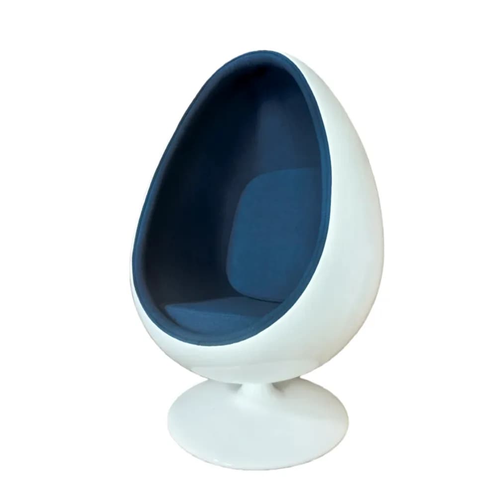 Scaun Ou Retro 136cm – Albastru — miniatură