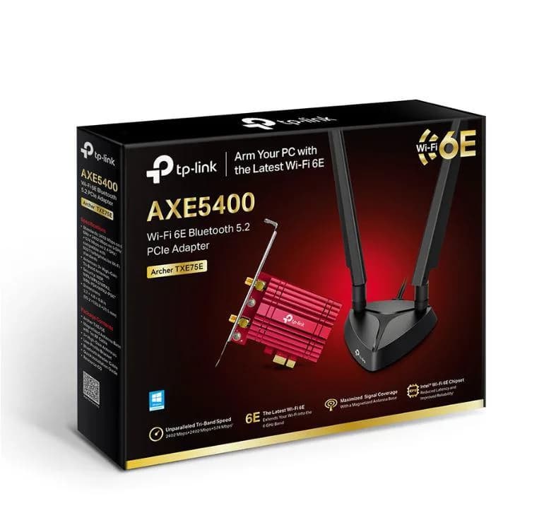 Adaptor wireless TP-Link ARCHER TXE75E, WIFI 6E, Dual Band — miniatură