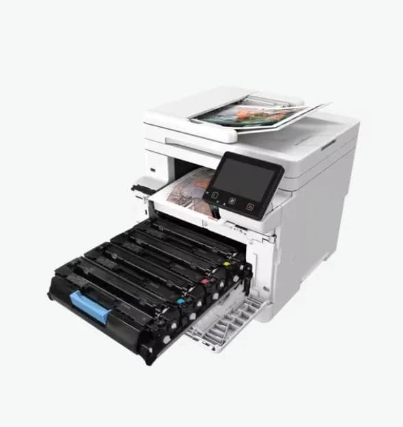 Multifunctional laser Canon i-SENSYS MF664Cdw, format A4, Color, Duplex, USB + LAN — miniatură