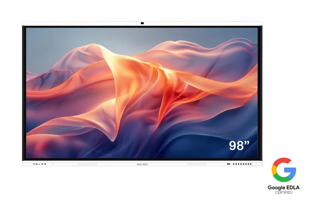Display interactiv Weonex WB98EDLA, 4K UHD, RAM 16GB, ROM 256GB, NFC, A14, camera 48MP