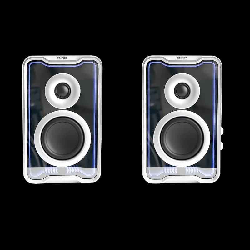 BOXE EDIFIER 2.0, RMS: 30W (2 x 15W), Bluetooth 5.4, USB-A, AUX, WHITE, "QR30-W" — miniatură