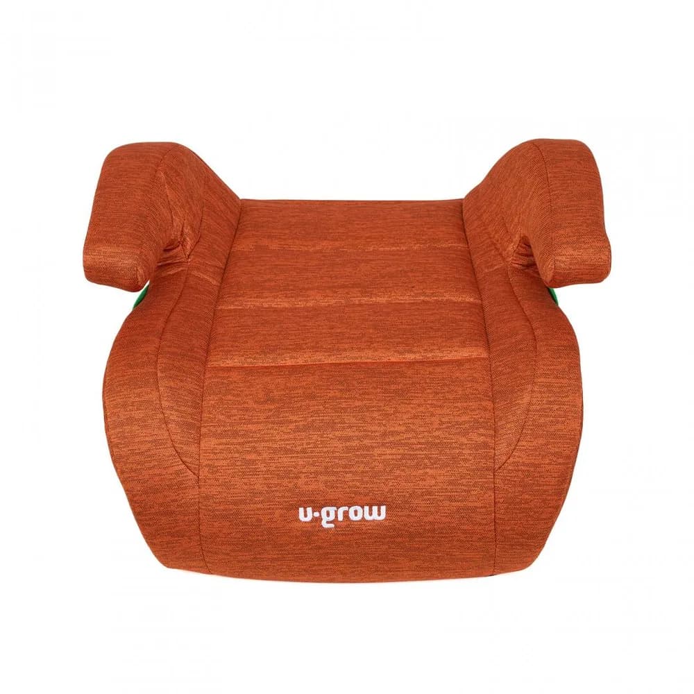 Inaltator auto U-Grow, 125-150 R129 cu isofix, caramiziu — miniatură