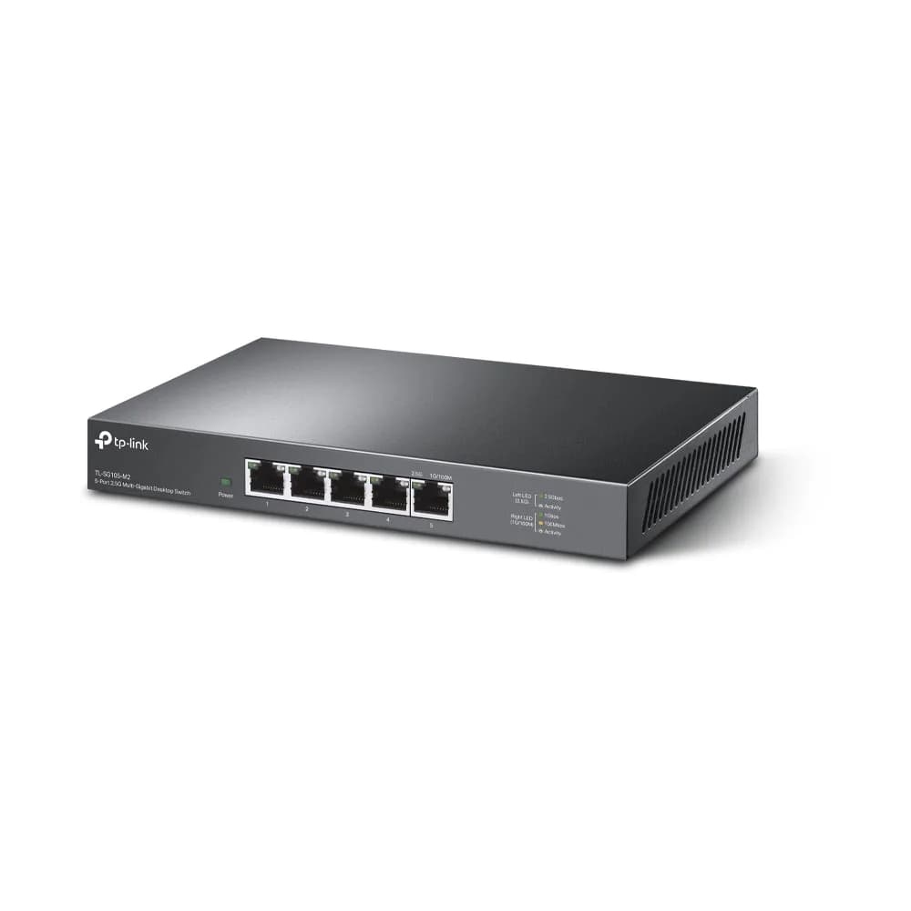 SWITCH TP-LINK 5 porturi 2.5 Gigabit. carcasa metalica "TL-SG105-M2" — miniatură