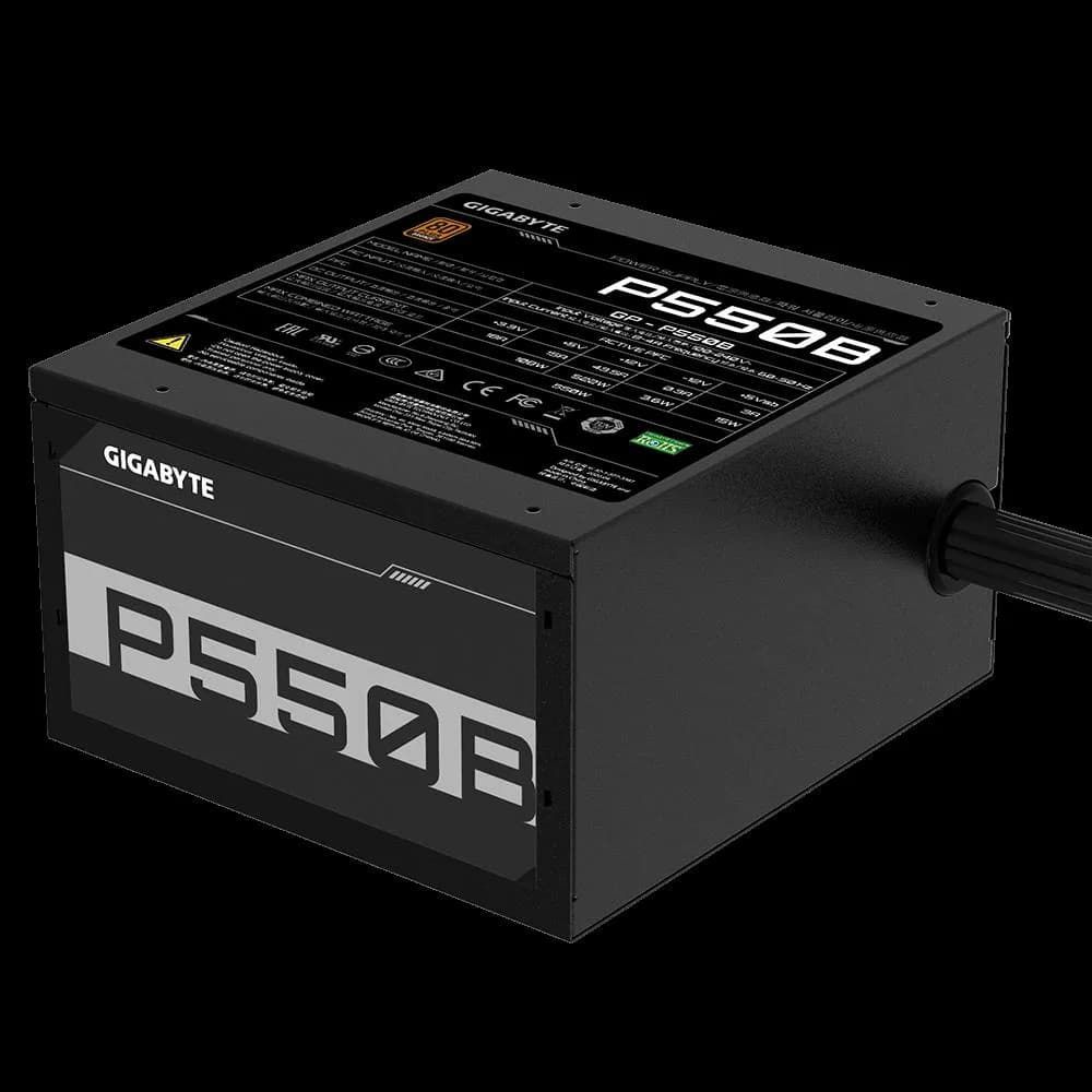 Sursa Gigabyte P550B, 80 PLUS Bronze, 550W — miniatură