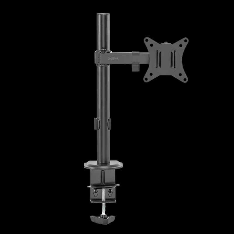 SUPORT de birou LOGILINK, pt 1 TV/monitor plat, diag. max 32 inch, rotatie, inclinare, orizontala, verticala, max 9 Kg, negru, "BP0170"