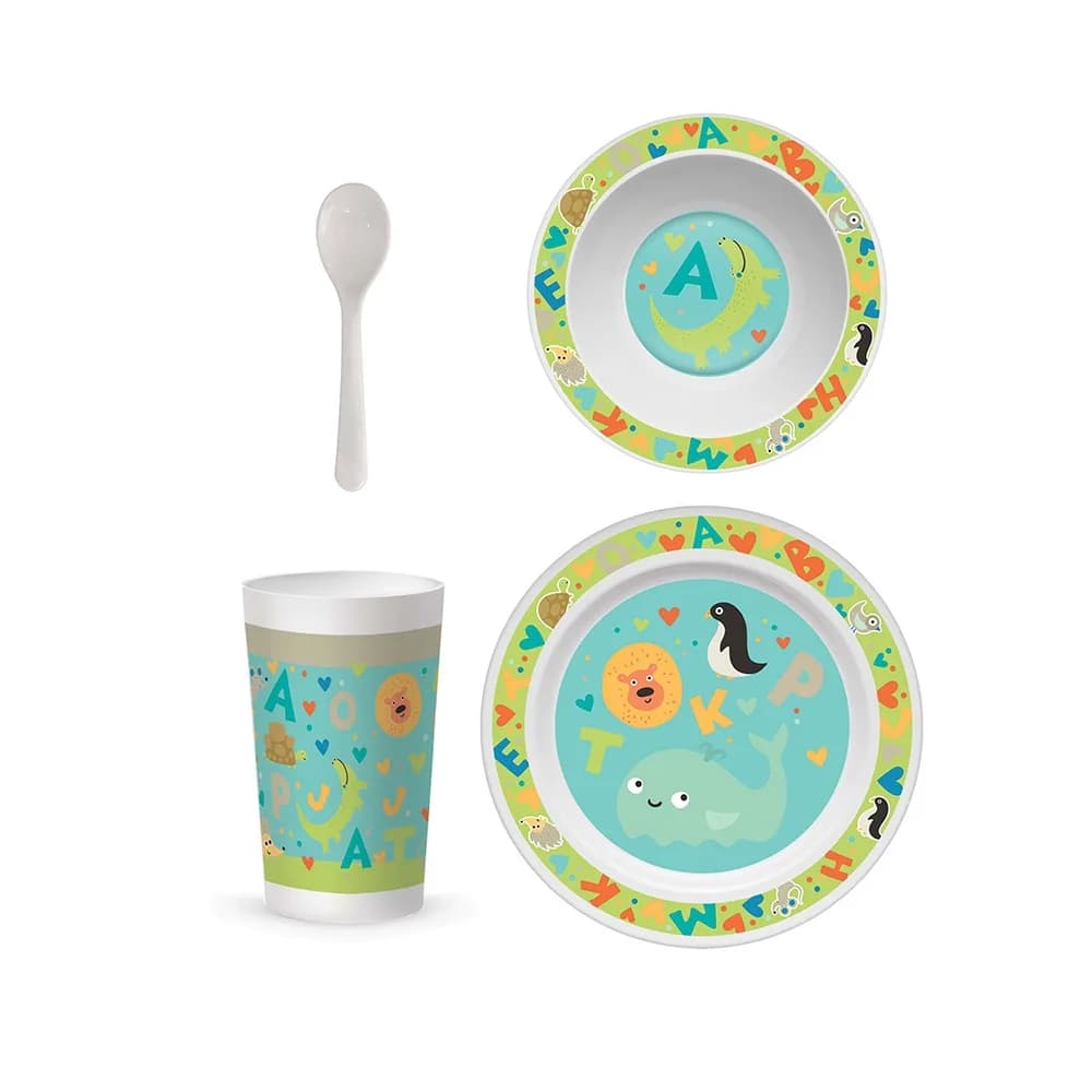 Set vesela + tacamuri - S-COOL — miniatură
