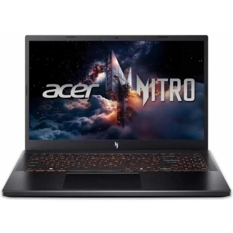 Laptop Gaming Acer Nitro V 15 ANV15-52-590G, cu procesor Intel Core 5 210H, 15.6'' IPS, 16 GB DDR4, 512 GB, NVIDIA GeForce RTX 5060, 8GB GDDR7, Fara OS
